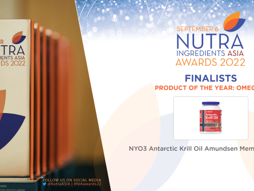 Nyheter | NYO3 Norge nominert til 2022 NutraIngrediens OMEGA-3 Product of the Year Award